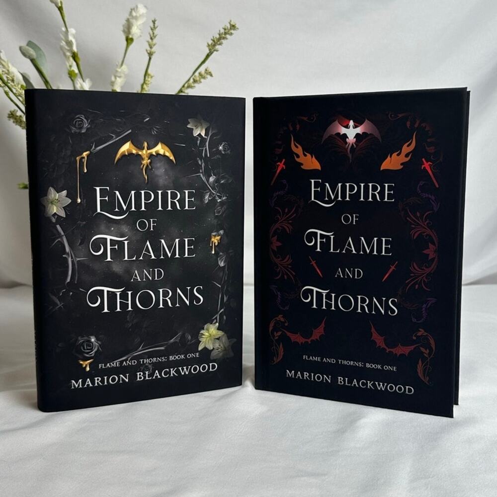 Empire of Flame and Thorns Marion Blackwood OOP Indie Hardcover Romantasy